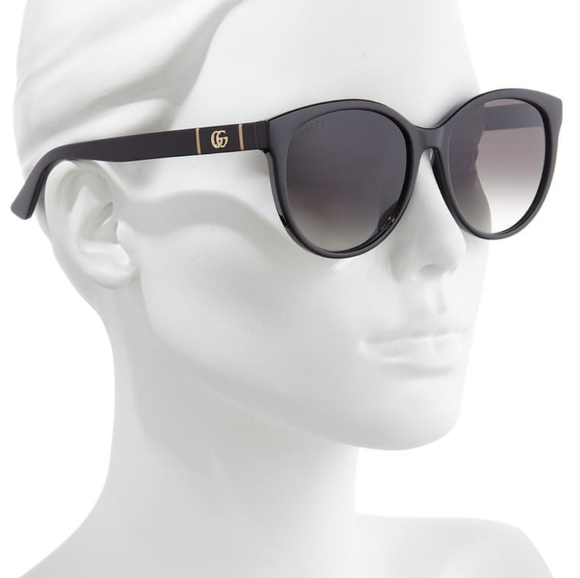 Gucci Accessories - GUCCI 56mm Gradient Cat Eye Sunglasses
